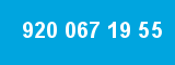 920 067 19 55 920 067 19 55